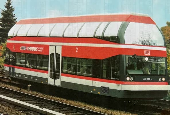 NRail - Doppelstock Schienenbus BR 670 Waggonbau Dessau