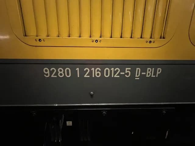 Diesellokomotive Krupp V 160 (BR 216)